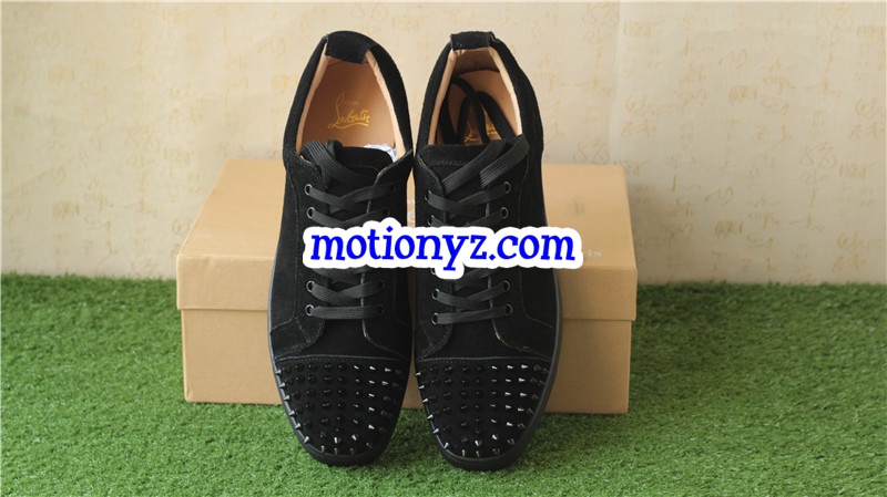 Christian Louboutin Sneaker Black Suede